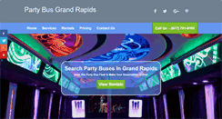 Desktop Screenshot of partybusgrandrapids.net